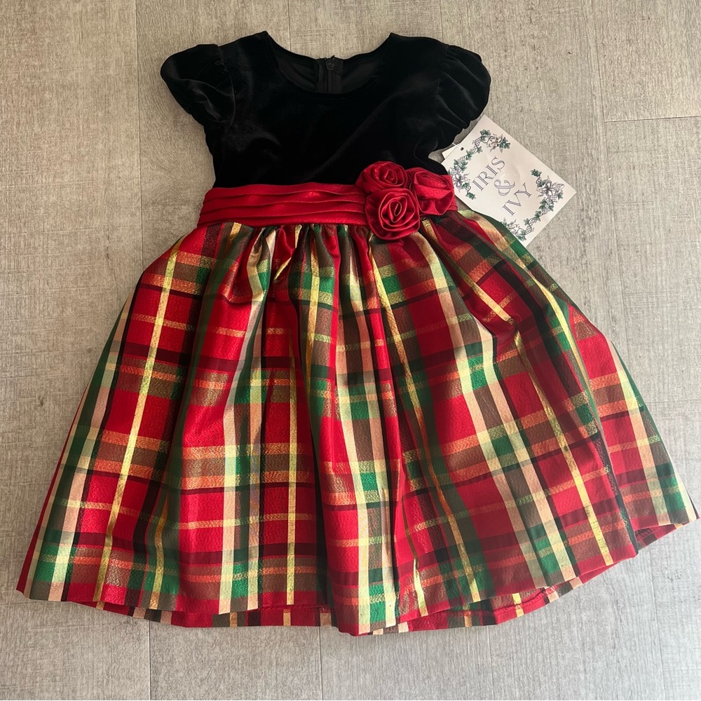 Iris & Ivy Holiday Formal Dress - 4T